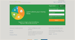 Desktop Screenshot of homemoney.it